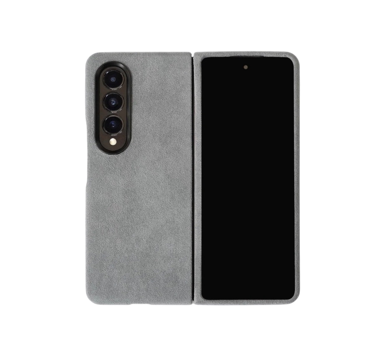 Samsung Galaxy Z Fold 4 Alcantara Skal – Nardo Gray
