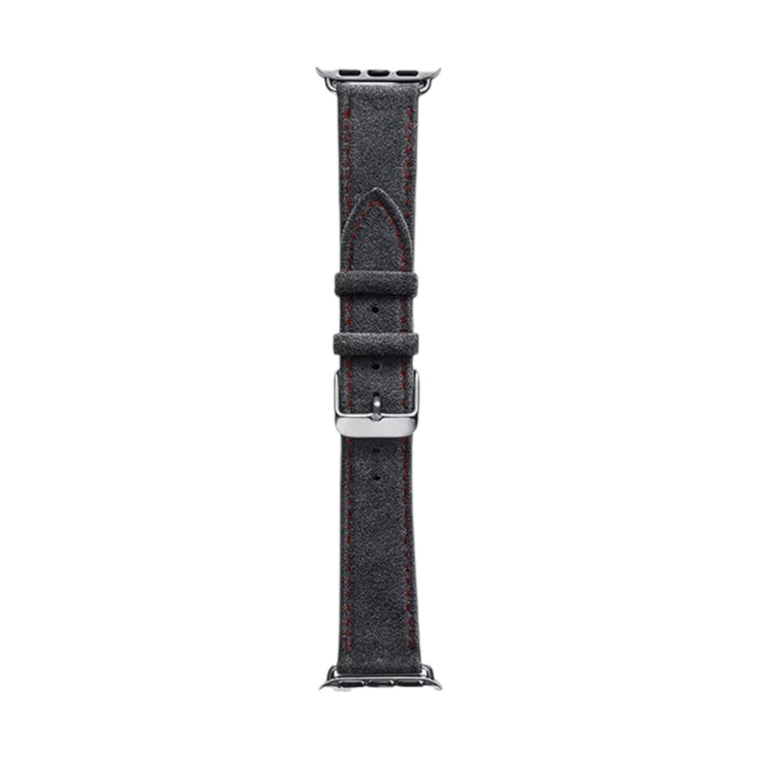 Alcantara Apple Watch Armband med Spänne – Space Grey