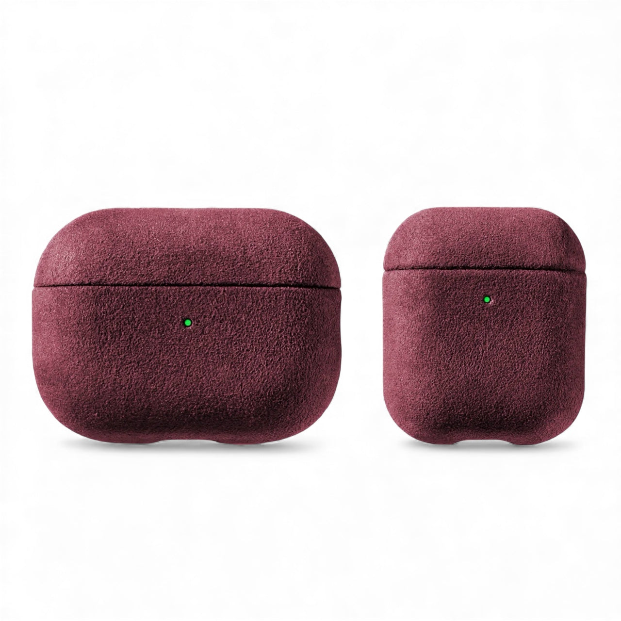 AirPods Alcantara Skal – Wine Red