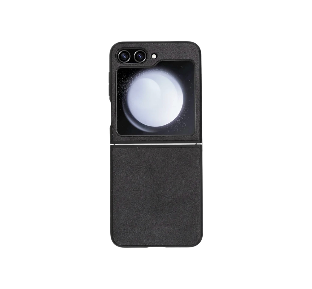 Samsung Flip 5/6 Alcantara Skal – Space Grey