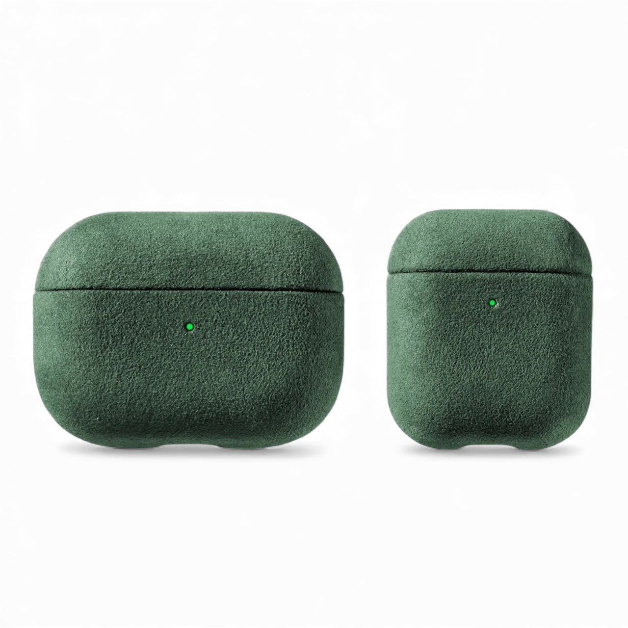 AirPods Alcantara Skal – Midnight Green