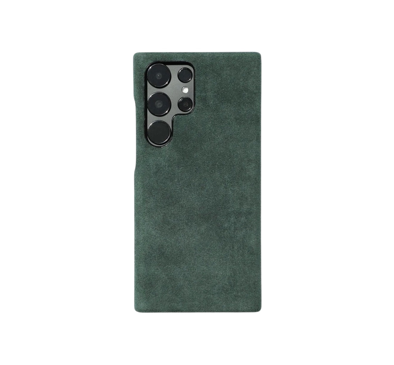 Samsung Galaxy S23 Alcantara Skal – Midnight Green