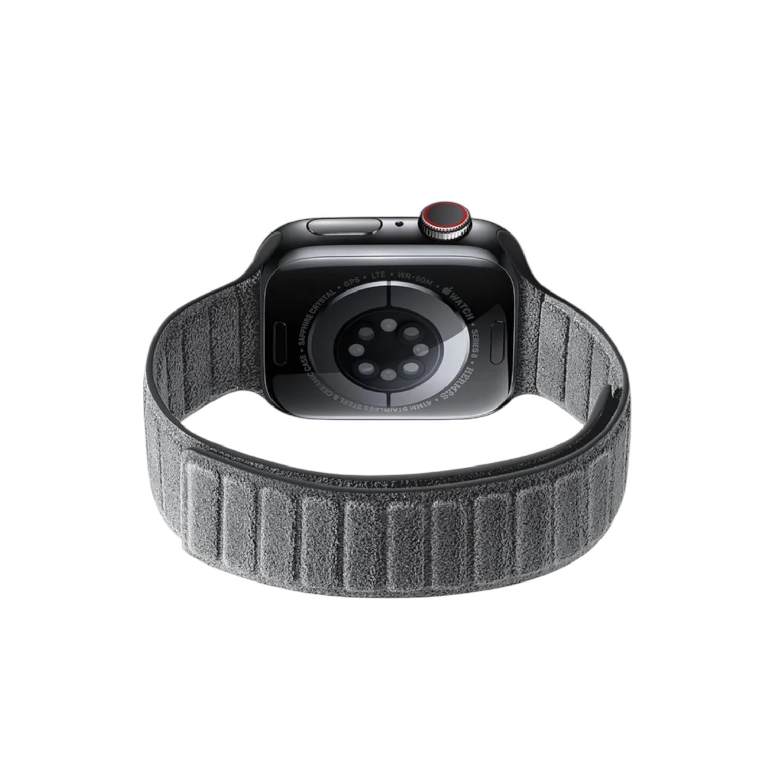 Alcantara Apple Watch Armband – Nardo Grey