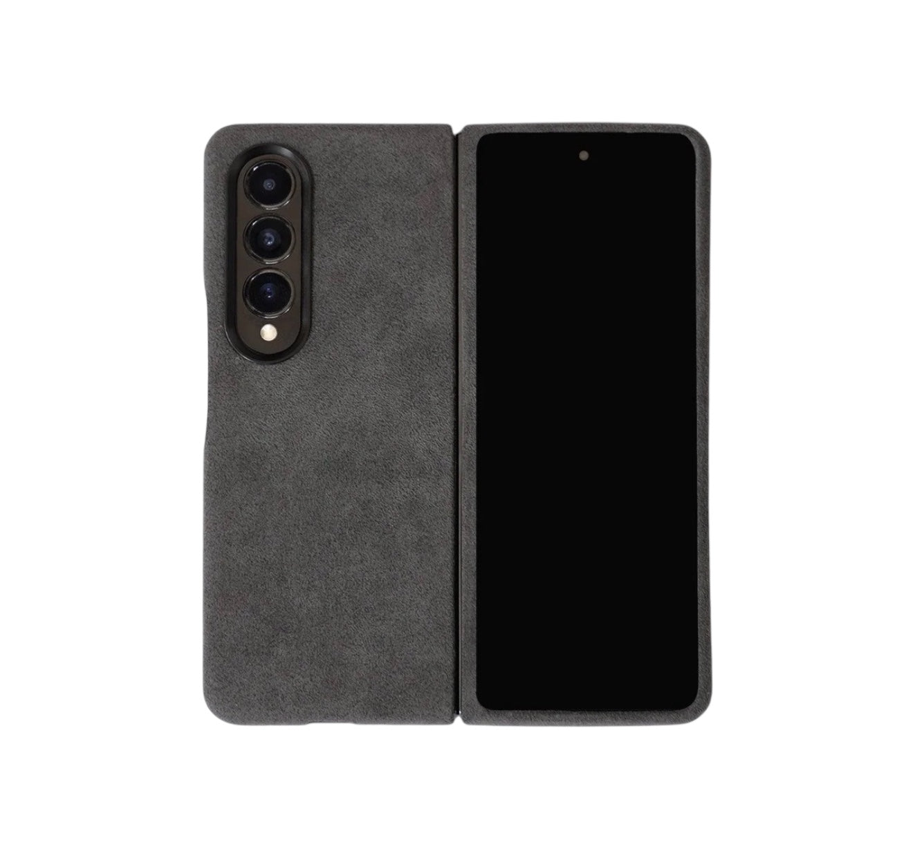 Samsung Galaxy Z Fold 4 Alcantara Skal – Space Grey