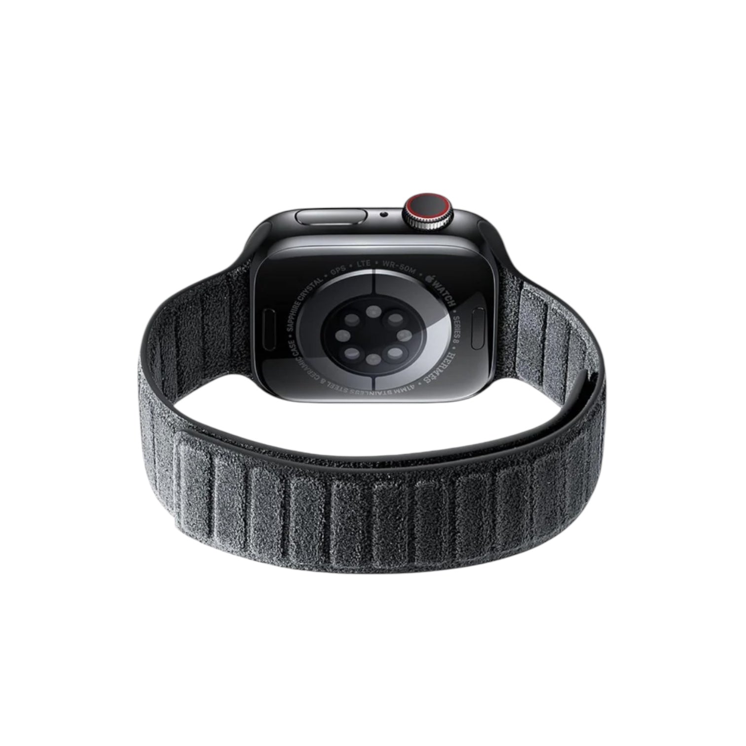 Alcantara Apple Watch Armband – Space Grey