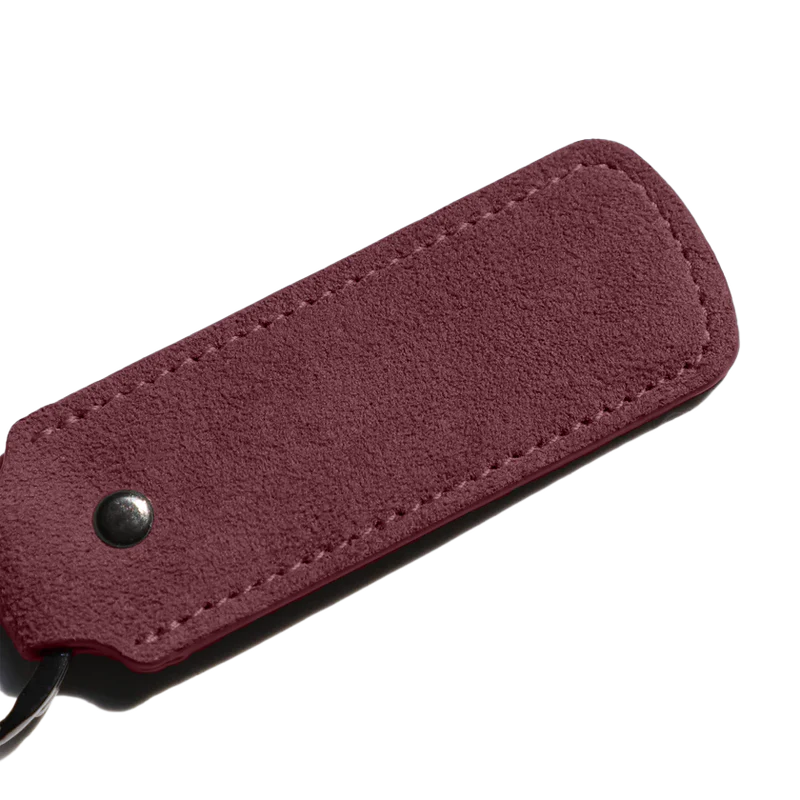 Alcantara Nyckelring - Wine Red