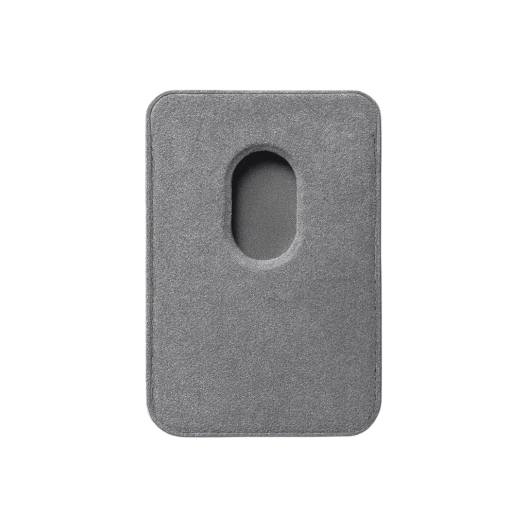 Alcantara Korthållare med MagSafe – Nardo Gray